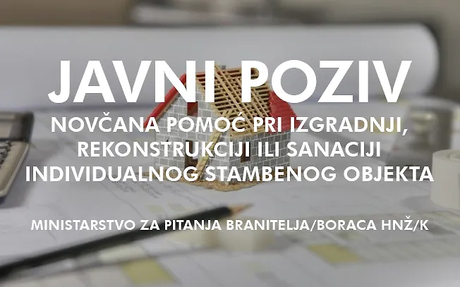 OBAVJEŠTENJE - DOPUNA U VEZI JAVNOG OGLASA ZA PODNOŠENJE ZAHTJEVA ZA BESPOVRATNU NOVČANU POMOĆ PRI IZGRADNJI, REKONSTRUKCIJI ILI SANACIJI INDIVIDUALNOG STAMBENOG OBJEKTA